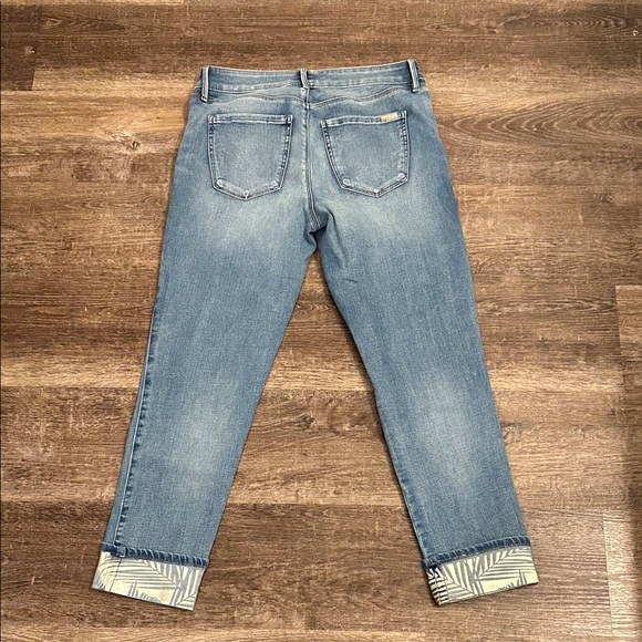 White House Black Market Blue Ankle Jeans - Picture 7 of 8